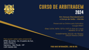 Curso de Arbitragem 2024 Latin/Standard